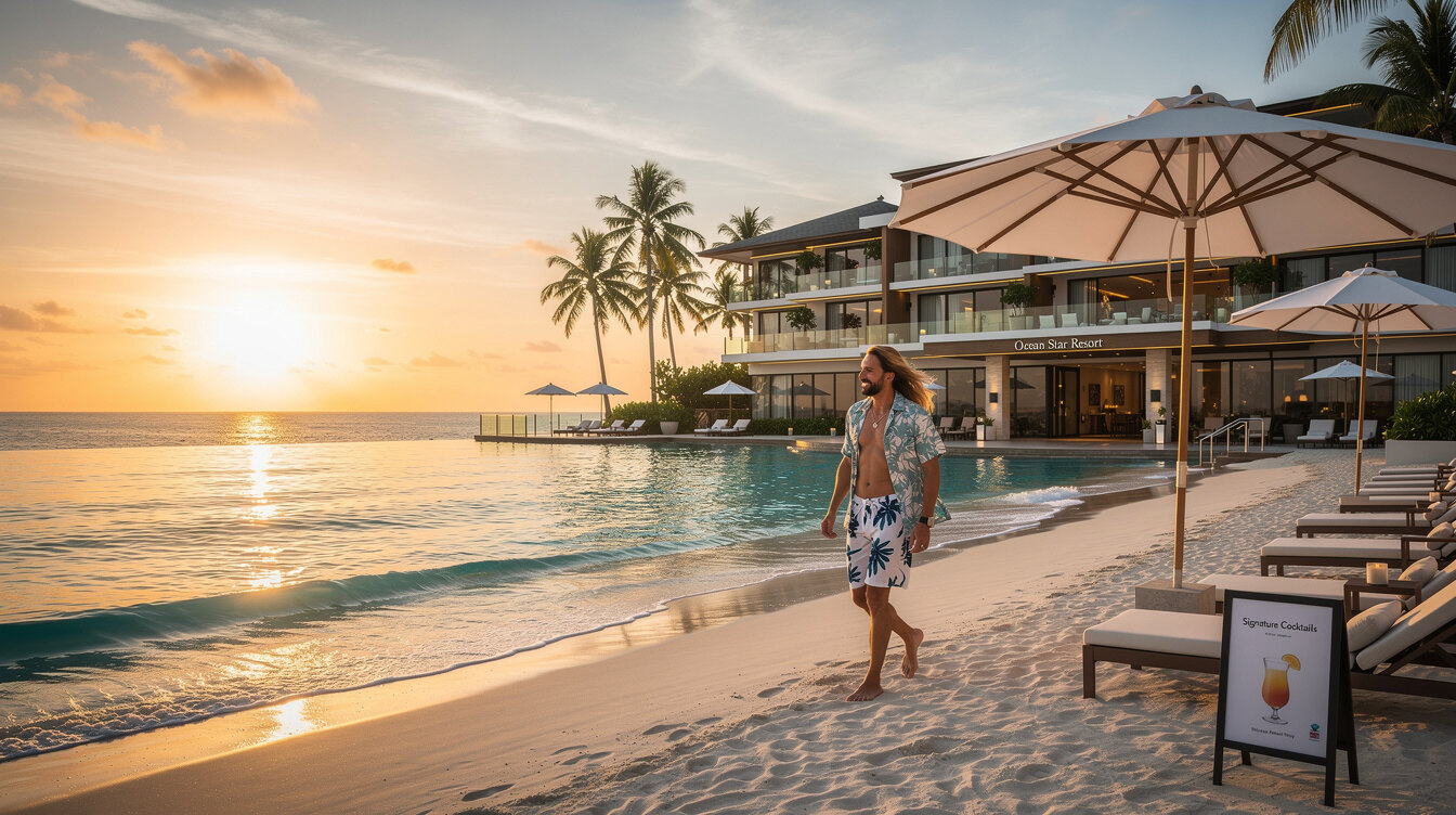 celebrity beach resort